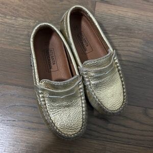 Atlanta loafer toddler girl size 25 gold